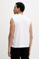 Odzież Levi's top męski bawełniany NG MUSCLE TANK 004V1 biały