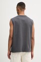 Odzież Levi's top męski bawełniany NG MUSCLE TANK 004V1 szary