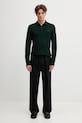 Fred Perry longsleeve męski bawełniany M6006.15B zielony