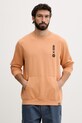 Одежда Hurley кофта для мужчин из хлопка SIDER MFTEU00057 оранжевый