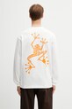 Gramicci STICKY HANDS L/S TEE longsleeve męski bawełniany biały G6SU.T108.