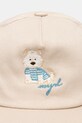 Detská bavlnená šiltovka Mayoral 10148.3C.Baby.PPY2 béžová SS26