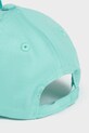 Mayoral czapka z daszkiem bawełniana dziecięca 10149.3E.Baby.PPY2 turkusowy SS26