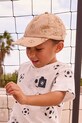 Mayoral șapcă din bumbac pentru copii bumbac bej 10194.5F.Mini.PPY2