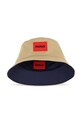 Dětský oboustranný bavlněný klobouk HUGO G01166.52.56 námořnická modř