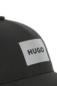 Παιδικό καπέλο μπέιζμπολ HUGO μαύρο G01172.58