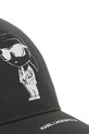 Detská baseballová čiapka Karl Lagerfeld čierna Z31226.50.56