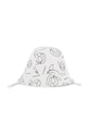 Αγορίστικα Αναστρέψιμο βαμβακερό παιδικό καπέλο Karl Lagerfeld Z31188 λευκό