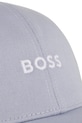 Otroška bombažna bejzbolska kapa BOSS siva J53115.52.56