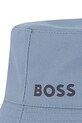 Αγορίστικα Παιδικό αναστρέψιμο καπέλο BOSS J53140 σκούρο μπλε