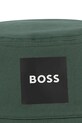 Dječaci Pamučni dvostrani šešir za djecu BOSS J53117 zelena