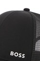 Παιδικό καπέλο μπέιζμπολ BOSS μαύρο J53123.58
