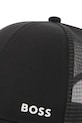 Παιδικό καπέλο μπέιζμπολ BOSS μαύρο J53123.58
