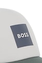 BOSS cappello con visiera in cotone bambini bianco J53144