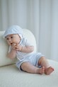 Jamiks kaszkiet niemowlęcy bawełniany SUKIMO niebieski SUKIMO.Nak.glo.JLI075.B