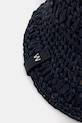 Weekend Max Mara bucket klobuk ženski pleten AFRAGORE mornarsko modra 2615571045600