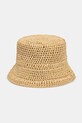 Αξεσουάρ Weekend Max Mara καπέλο bucket γυναικείο πλεγμένο AFRAGORE 2615571045600 μπεζ