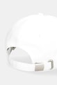 Akcesoria Calvin Klein czapka z daszkiem bawełniana LV04F5003G biały