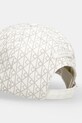 Akcesoria Calvin Klein czapka z daszkiem bawełniana LV04F5036G beżowy