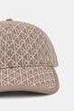 Calvin Klein καπέλο με γείσο γυναικείο βαμβακερό LV04F5036G μπεζ SS26