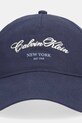 Calvin Klein czapka z daszkiem LV04F5085G granatowy SS26