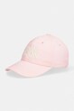 Banana Moon kapa s šiltom ženska bombažna Cino roza CINOBASICCAP