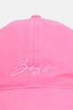 BOSS berretto da donna in cotone Lilyan 50558395 rosa SS26