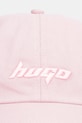 Hugo Blue czapka z daszkiem bawełniana Astryd-SL 50555804 różowy SS26