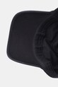 HUGO czapka z daszkiem bawełniana Cara-Valentine czarny 50557038