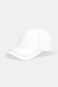 Tommy Jeans czapka z daszkiem bawełniana bawełna biały AW0AW18511