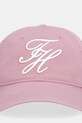 Tommy Hilfiger czapka z daszkiem AW0AW18221 różowy SS26