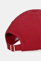 Akcesoria Tommy Hilfiger czapka z daszkiem AW0AW18221 czerwony