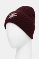Tommy Hilfiger czapka wełniana AW0AW18515 bordowy SS26