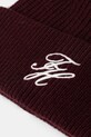 Akcesoria Tommy Hilfiger czapka wełniana AW0AW18515 bordowy
