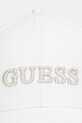 Guess czapka z daszkiem bawełniana AW5474.COT01 biały SS26