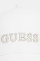 Guess czapka z daszkiem bawełniana AW5474.COT01 biały SS26
