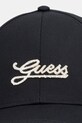 Guess czapka z daszkiem AW5475.COT01 czarny SS26