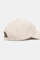 Akcesoria GANNI czapka z daszkiem bawełniana A6901 A6901 beżowy