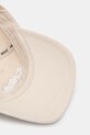 GANNI czapka z daszkiem bawełniana A6901 beżowy A6901
