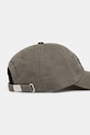 Akcesoria GANNI czapka z daszkiem bawełniana A6899 A6899 zielony