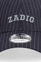 ZADIG&VOLTAIRE czapka z daszkiem OWHT01157 czarny SS26