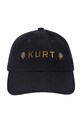 Kurt Geiger London czapka z daszkiem aplikacja czarny 5404100499