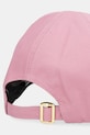 Akcesoria Pinko czapka z daszkiem bawełniana 106739.A38P różowy