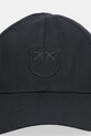 Pinko czapka z daszkiem bawełniana 106739.A38P czarny SS26