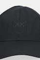 Pinko czapka z daszkiem bawełniana 106739.A38P czarny SS26