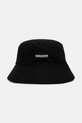 Patrizia Pepe kapelusz bawełniany bawełna czarny 8F0106.AB01