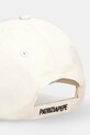 Akcesoria Patrizia Pepe czapka z daszkiem bawełniana 8F0109.AB01 beżowy