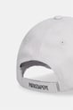 Akcesoria Patrizia Pepe czapka z daszkiem bawełniana 8F0109.AB01 szary