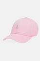 Patrizia Pepe czapka z daszkiem bawełniana różowy 8F0109.AB01