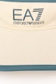 Akcesoria EA7 Emporio Armani daszek bawełniany AF13034.7W000797 beżowy